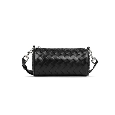 BOTTEGA VENETA MINI INTRECCIATO CYLINDER BAG 777391V2HL18803 (20.5*10.5*10.5cm)